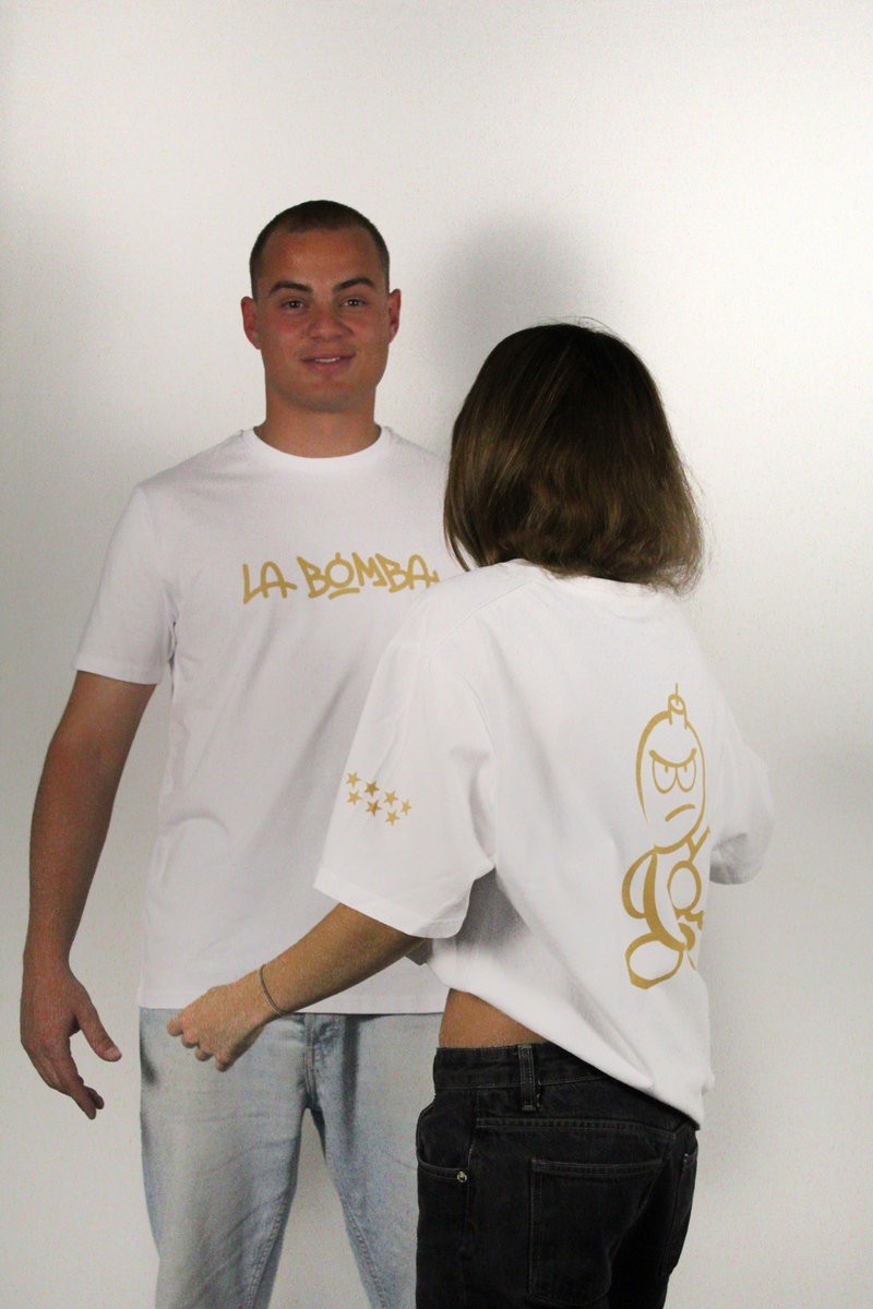CAMISETA MAKINA BLANCA