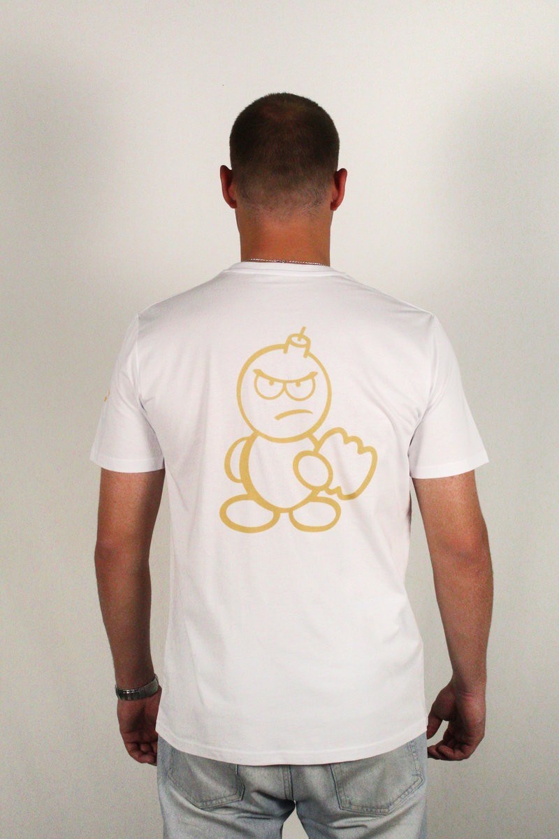 CAMISETA MAKINA BLANCA