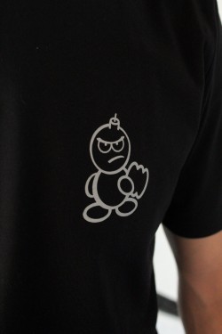 CAMISETA MADRID NEGRA