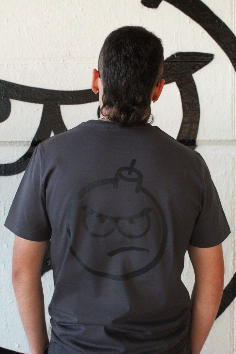 CAMISETA BOMBA  CHARCOAL