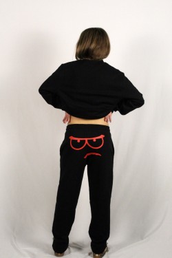PANTALON CREW NEGRO