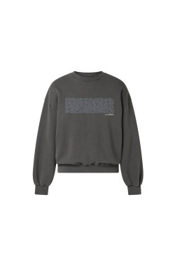 SUDADERA CREW CHARCOAL
