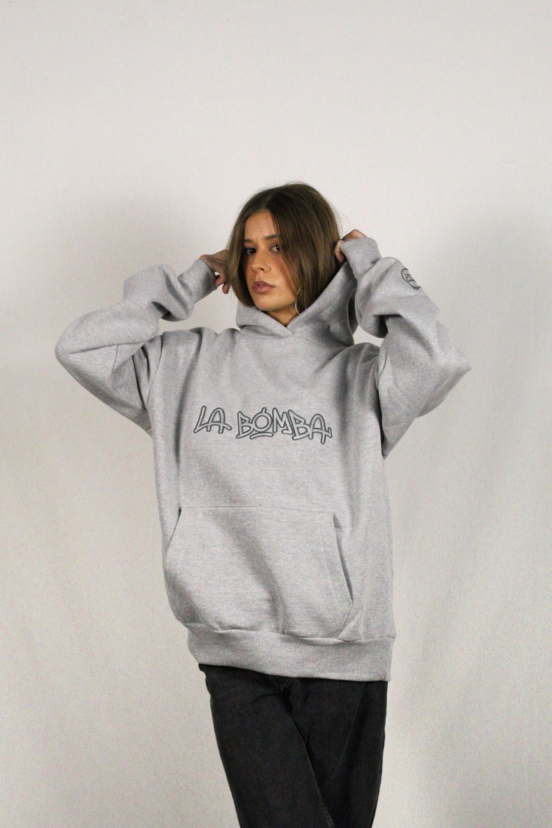 HOODIE OVERSIZED GRIS