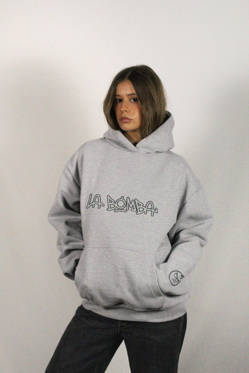 HOODIE OVERSIZED GRIS