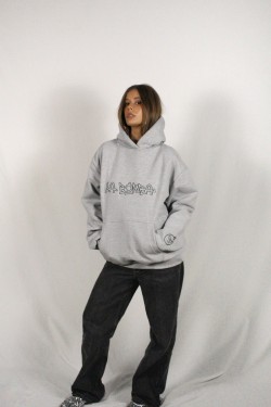 HOODIE OVERSIZED GRIS