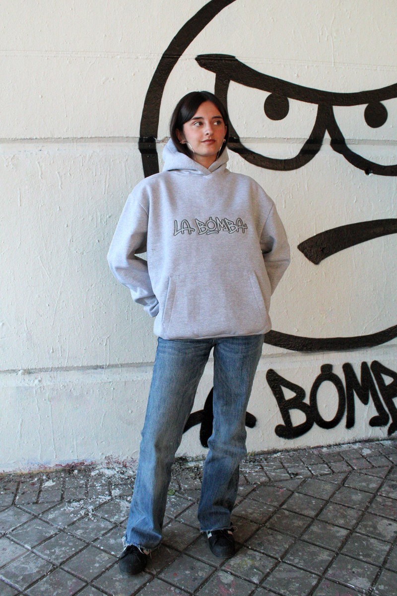 HOODIE OVERSIZED GRIS