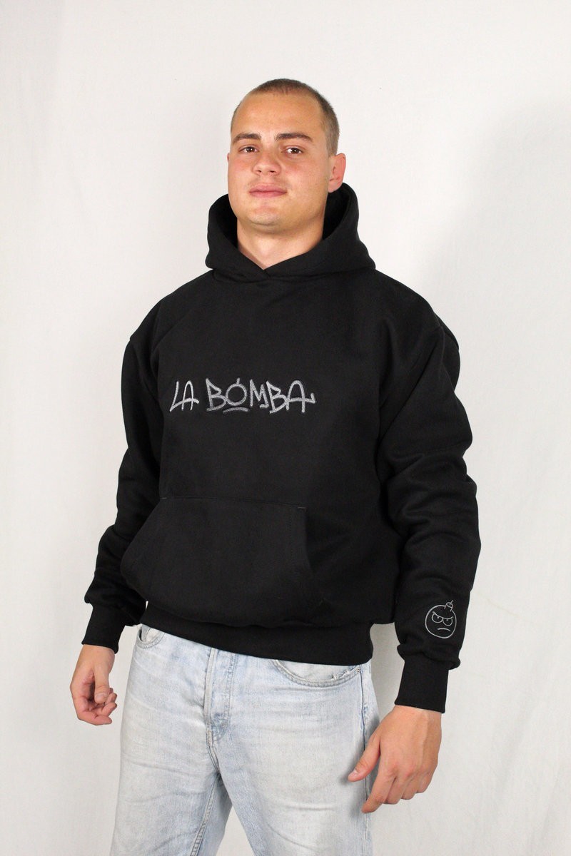 HOODIE OVERSIZED NEGRA
