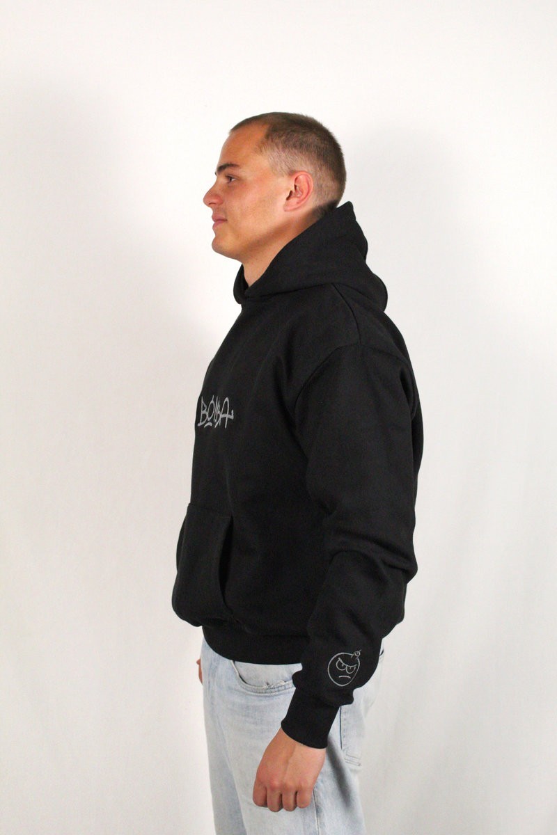 HOODIE OVERSIZED NEGRA