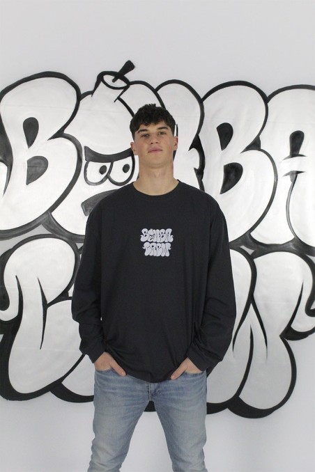 CAMISETA OVERSIZED GRIS