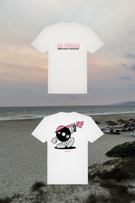 CAMISETA VINYL BLANCA
