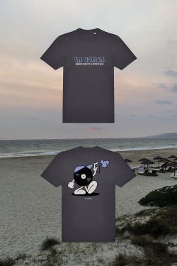 CAMISETA VINYL GRIS