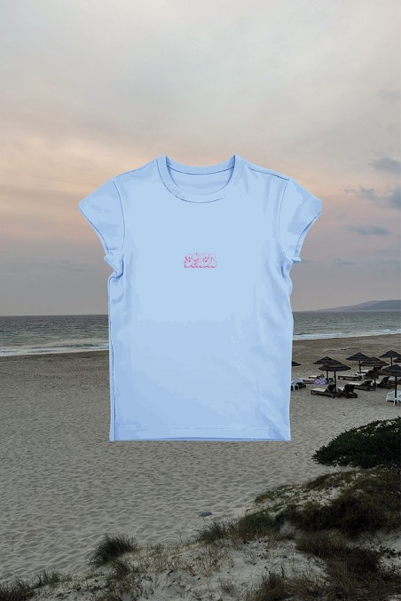 TOP PINK AZUL