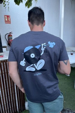 CAMISETA VINYL GRIS