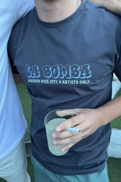 CAMISETA VINYL GRIS